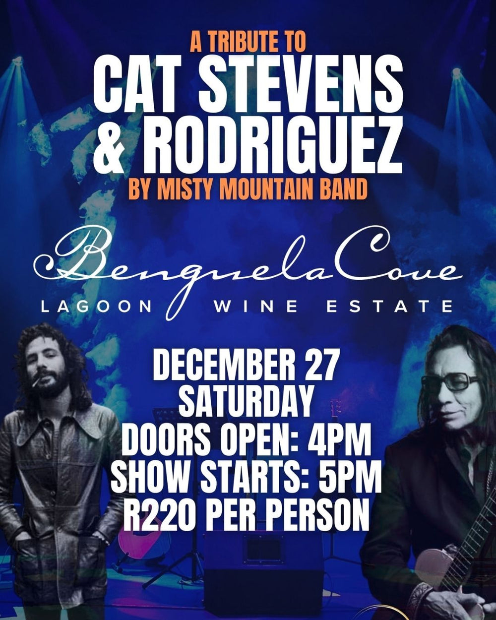 A Cat Stevens & Rodriguez Tribute at Benguela Cove