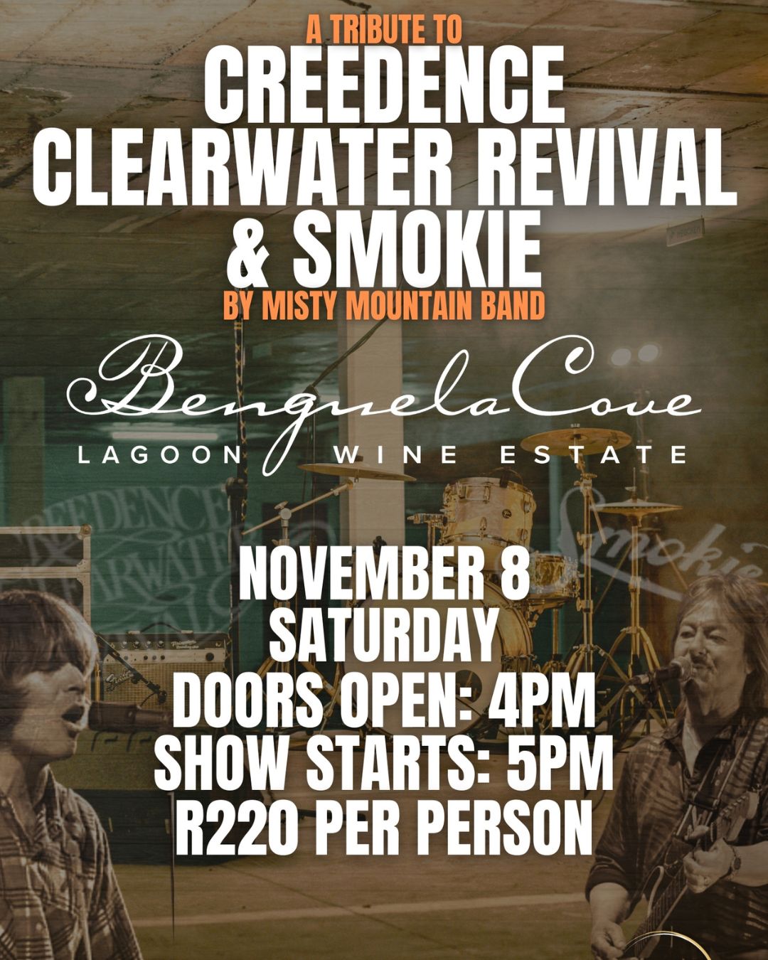 A Tribute to Creedance Clearwater Revival and Smokie