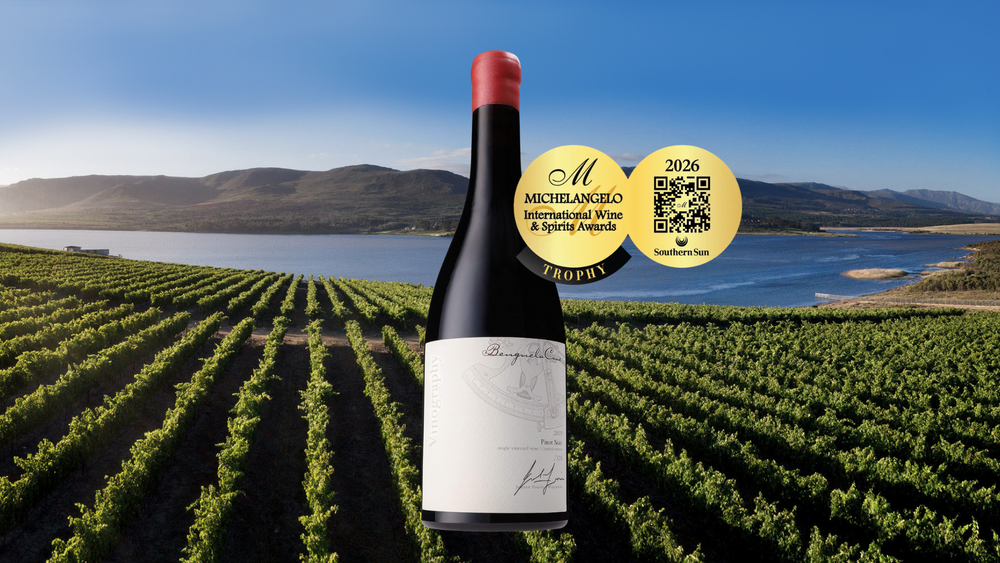 Benguela Cove Celebrates Second Pinot Noir Trophy at Michelangelo Awards