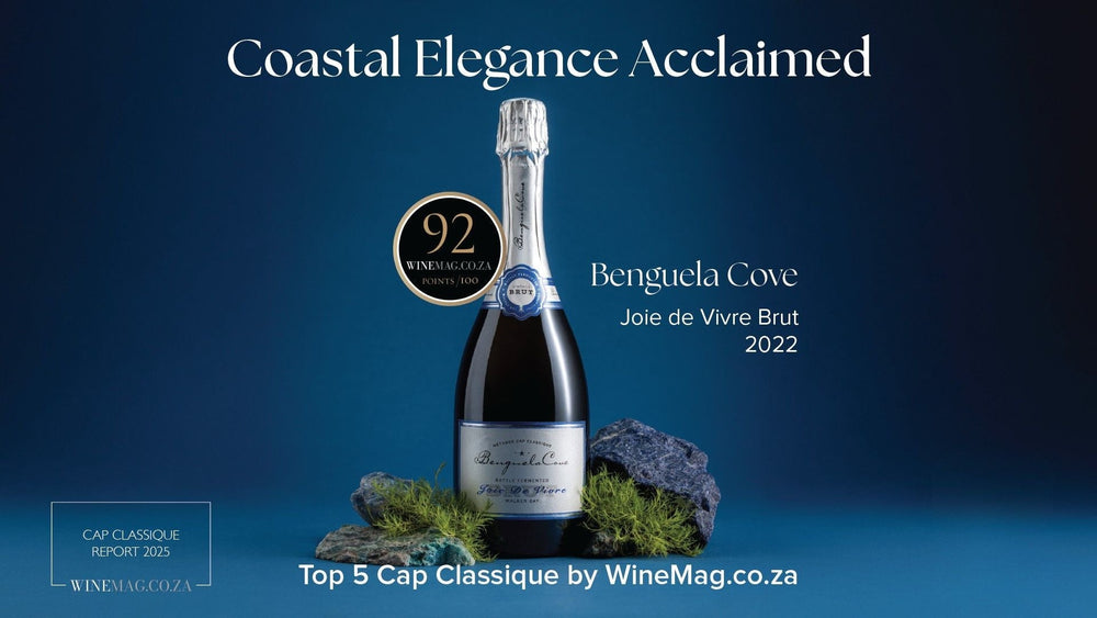 Joie de Vivre Brut Cap Classique 2022 Secures Elite Top 5 Status