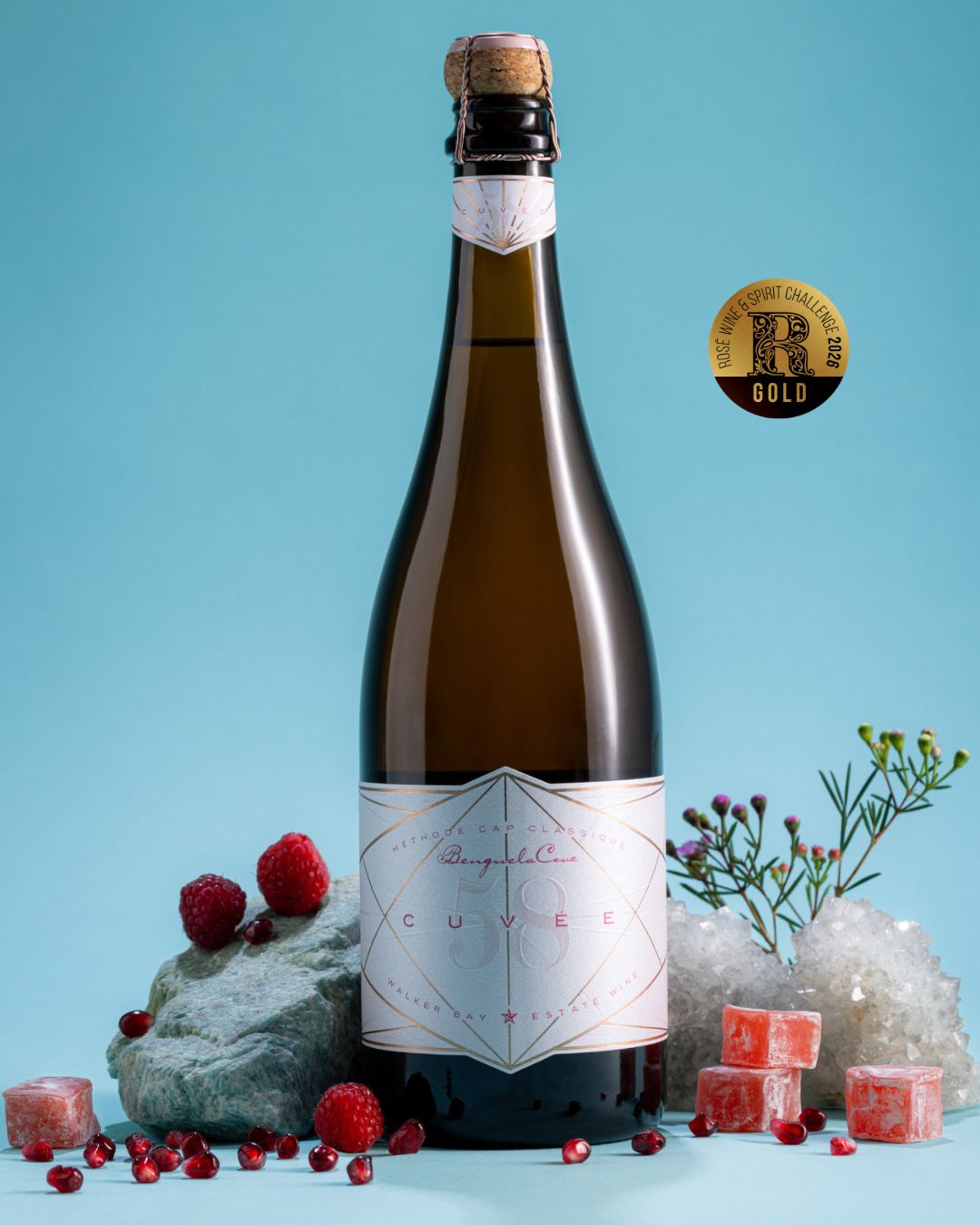 Cap Classique Benguela Cove Cuvée 58 Rosé