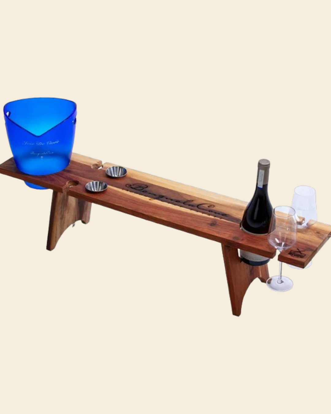 Banguela Cove Branded Wine & Cheese Serving Board