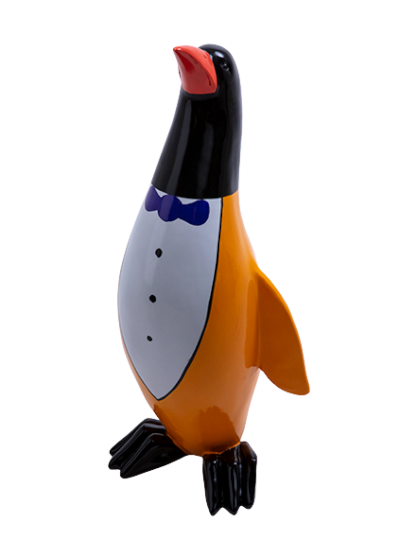 Penguin in Orange Suit
