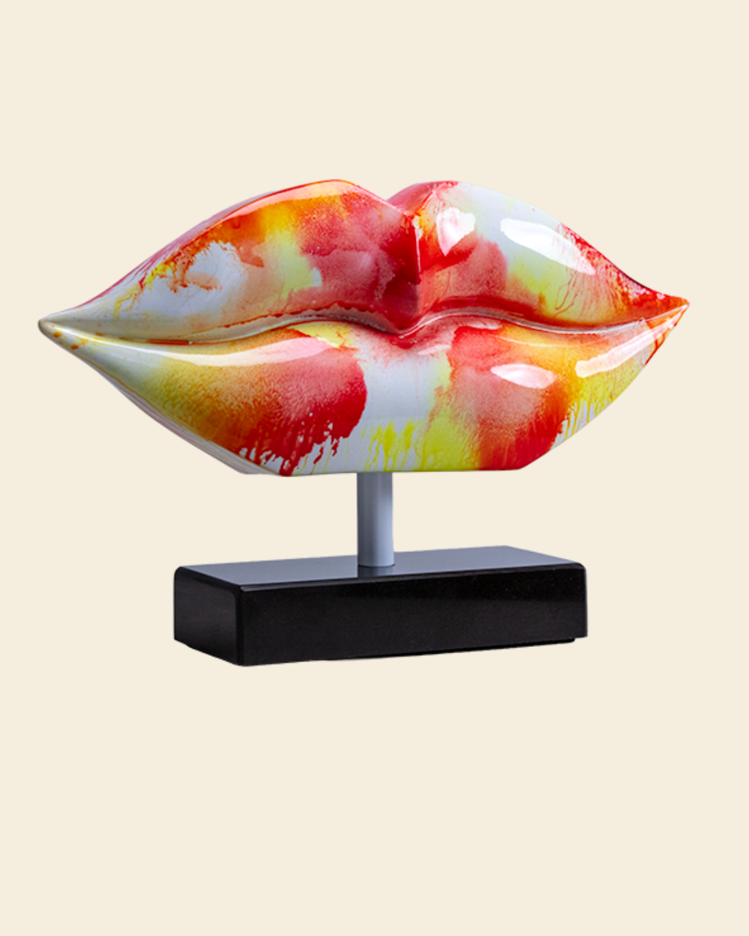 Benguela Cove Standing Lips Sculpture