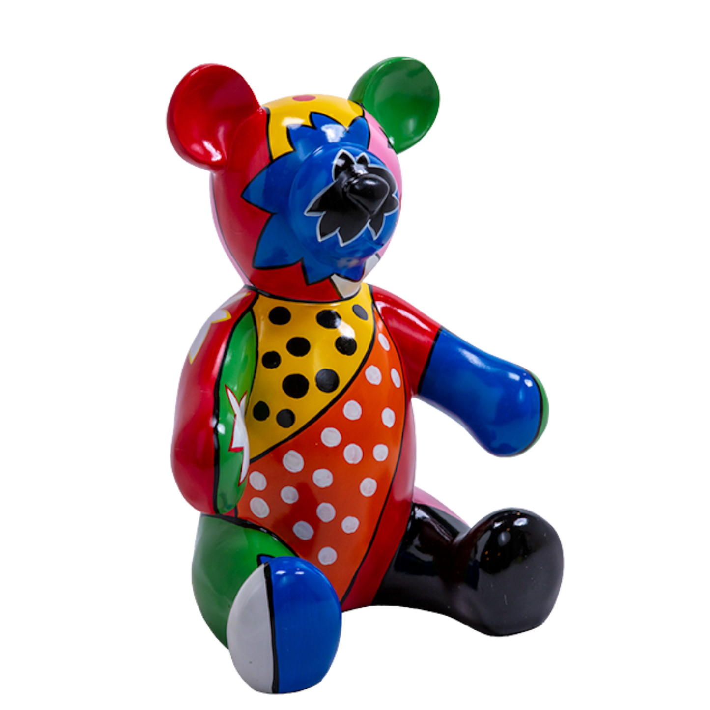 Sculpture Multicolour Teddy